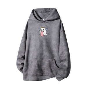 得物供货、重磅420克现货 麂皮绒扎染卫衣HD019-1-WL25381ZR-P45图片