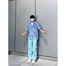 24年春夏季水洗高街vibe直筒宽松阔腿五色牛仔裤NZ2310-P55控78，男装牛仔裤，星座1002-1