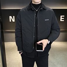新标90绒冬季轻薄款羽绒服男翻领保暖外套A329-YR2513-P195，男装羽绒服，电商A329