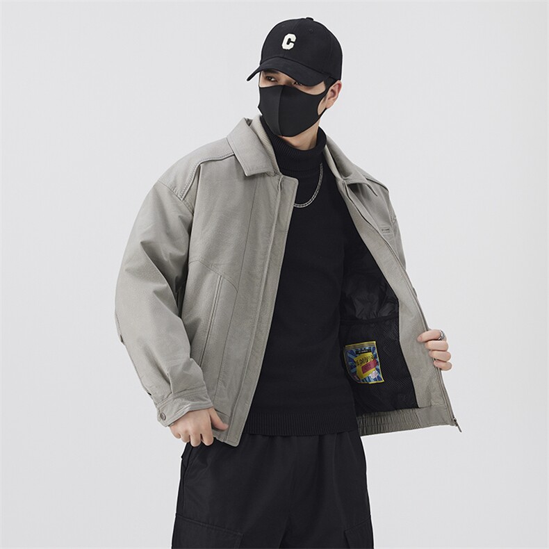 标90白鸭绒男士羽绒服2025冬季新款皮外套B240-YR88262-P275,男装羽绒服,电商B240
