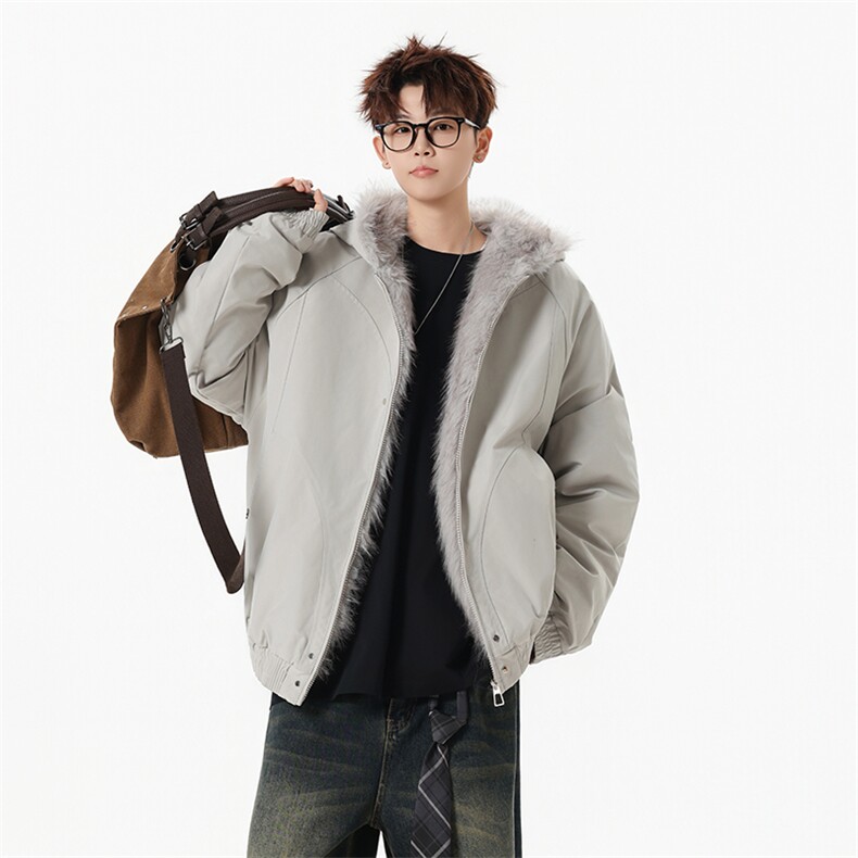 M8601-P95冬季新款男女同款座山雕连帽棉衣外套,男装棉衣,星座109