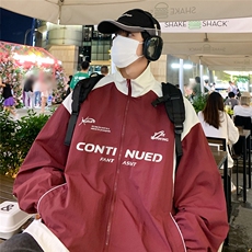 秋新户外登山服休闲连帽潮帅冲锋衣男夹克外套F6401P80控108，男装夹克，电商A268A