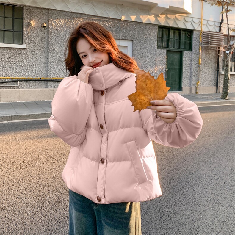 新品-高品质90绒-新加粉色数据款-5633-P315-K445黄色,女装羽绒服,2C275