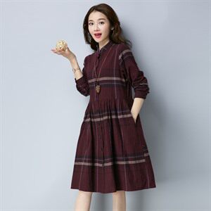 连衣裙 2021年秋季  显瘦 修身 时尚 潮流 简约 百搭 优雅 甜美 少女 纯色 大气图片