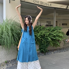 现货宽松连衣裙+阔腿裤叠穿2C236M202P165K228，女装套装/套裙，2C236