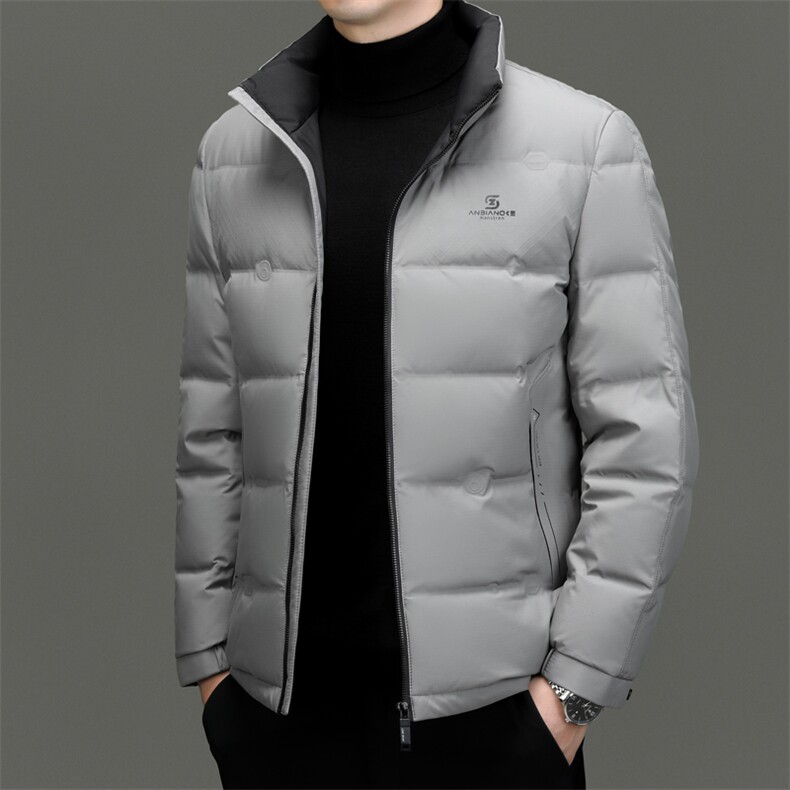 AK78151钱塘2020-3季简约百搭商务休闲新款冬中年男士羽绒服P233,男装羽绒服,钱塘207-3