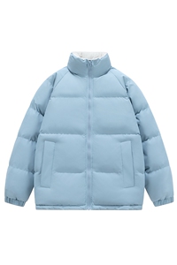 抖音直播连帽棉衣假两件加厚棉袄情侣款百搭面包服MY111-P65图片