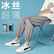 夏季日系轻薄型棉麻休闲裤DK7302-P30控58，男装休闲裤，星座717