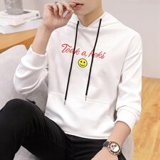 大货已备春季连帽套头长袖T恤韩版男士连帽卫衣A112-W2722-P25，男装卫衣，星座1206（原A206）
