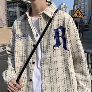 欧美嘻哈棒球服外套男潮牌街头宽松情侣休闲复古刺绣夹克JK19-P45图片