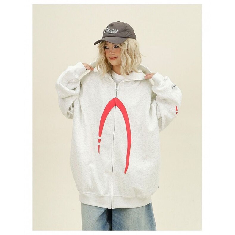 5586-P48现货#订标+裁片印#不是压图休闲卫衣薄款/加绒，女装卫衣/绒衫，星座617A-2