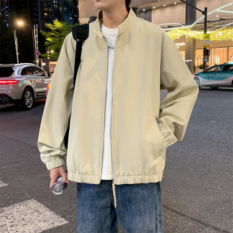 美式复古立领外套男士秋季新款休闲夹克JK02570-P85,男装夹克,星座308B-2