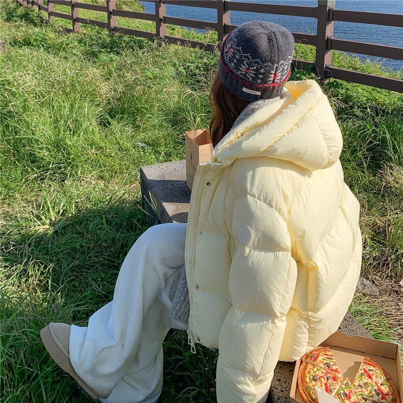 【新款】50白鸭绒泡芙羽绒服2D145-Y8861-P255-控368,女装羽绒服,2D145