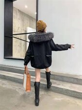 冬装真毛派克，其它，肆尔