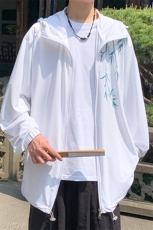 2024夏季新款港风外景大码成衣UPF50+M-5XHS24416-P60，男装夹克，电商A022