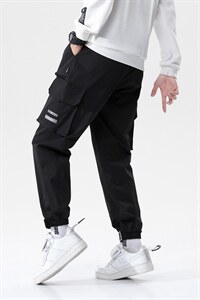 7XL-M 2023春季新款休闲长裤男加肥加大码胖子工装显瘦束脚裤控68图片