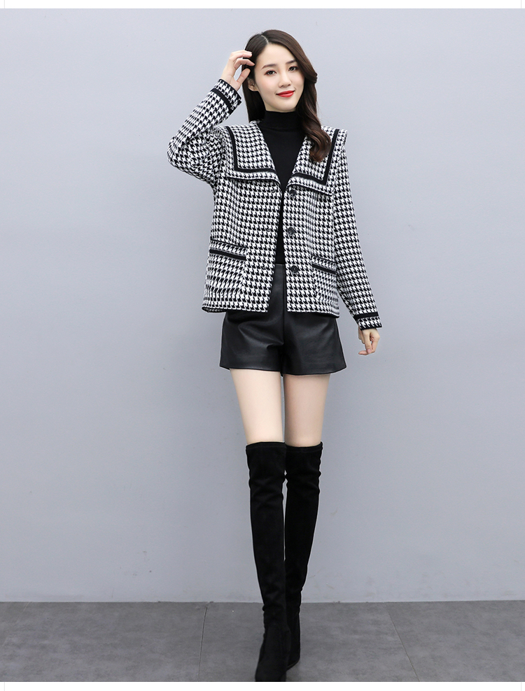 F0117 1730K ÁO KHOÁC NỮ SANTDN KẺ CARO MÙA XUÂN THU ĐÔNG HỌA TIẾT HOA THỜI TRANG NỮ G05 SẢN PHẨM MỚI
