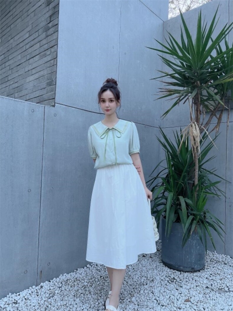 夏季新款设计款风元素刺绣衬衣,女装其它,知否