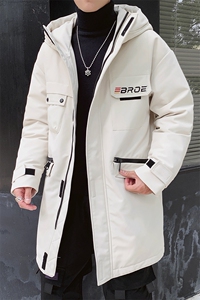 羽绒服男中长款2021新款韩版潮款冬季外套DS577T图片