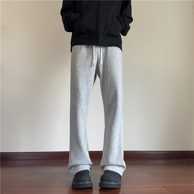 秋冬加绒加厚微喇弯刀卫裤红地板XZ604-K115JR-特P40控78,男装休闲裤,星座604