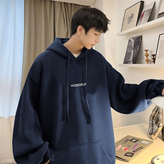 抖音得物供货可提供视频秋冬重磅美式宽松连帽卫衣DL2360，男装卫衣，电商A486