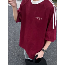 酒红色