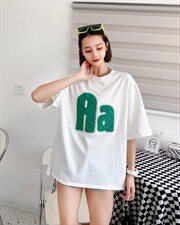 时尚潮流休闲大版T恤，女装T恤，泽妤