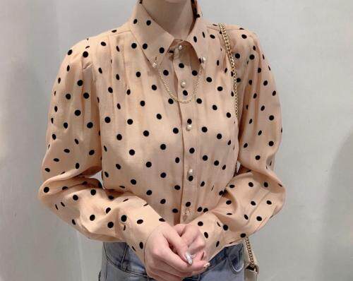 春季新款韩版小衫，女装，朵缇