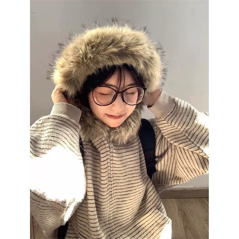 网图有货秋冬毛领拼接毛呢针织衫开衫加绒卫衣外套男女A1204-P78,男装针织衫/毛衣,星座1505