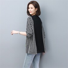 2022春秋季新款连衣裙拼色舒适高腰显瘦潮流简约时尚，女装连衣裙，独衣靓