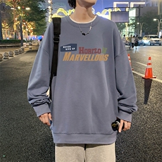 8XL圆领卫衣男超大码胖子肥佬大号长袖t恤S6384-P28，男装卫衣，电商A040