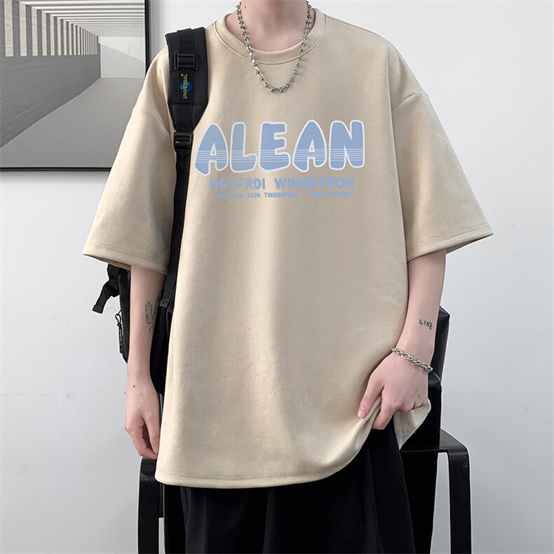 麂皮绒短袖t恤男大码半袖男JD82291-P25,男装T恤,电商A040