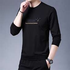 SA8963钱塘2020-2冬季新款时尚休闲圆领百搭中青年男士卫衣P65，男装卫衣，钱塘207-2