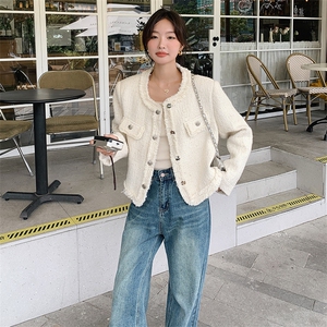 现货2025短款小香风外套P155-K218图片