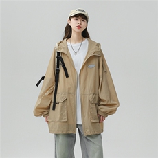 中性无影墙风工装大口袋防晒衣女户外潮牌防晒服男FS77009P50控78，男装夹克，星座226-1