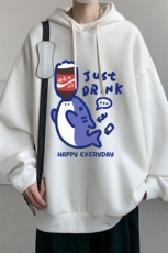 连帽卫衣男大码胖子帽衫大号运动服WY2449-P35，男装卫衣，电商A040