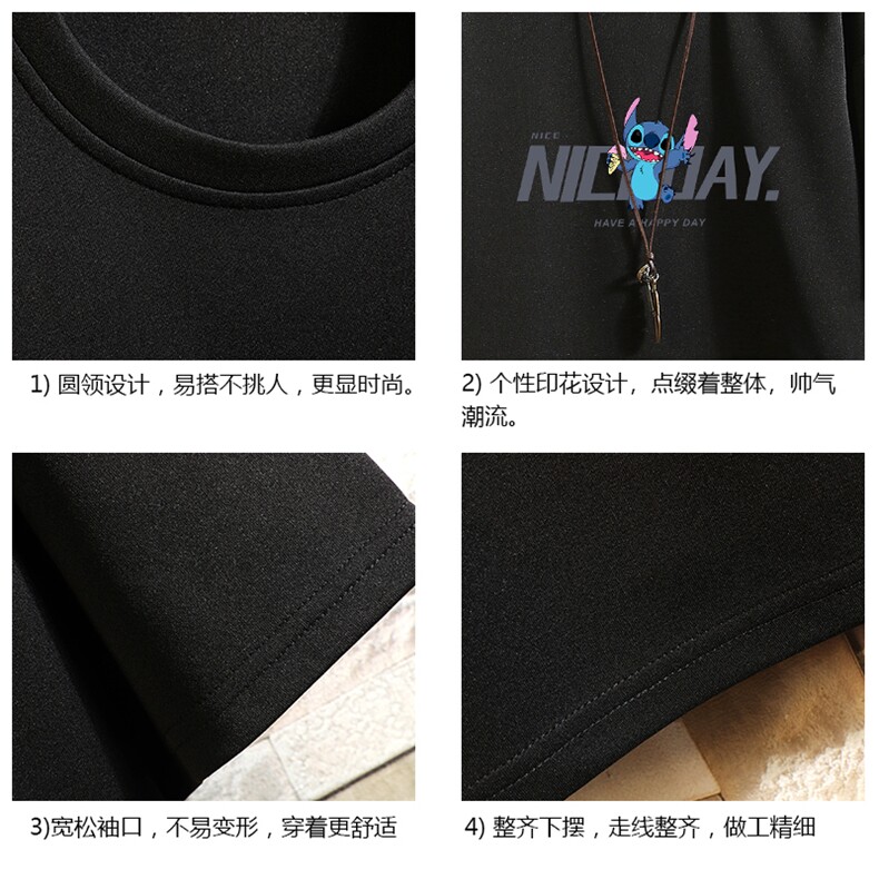 TK28173-P25春夏季七分袖t恤男大码五分袖男短袖中袖砖墙挂拍,男装T恤,电商A040A