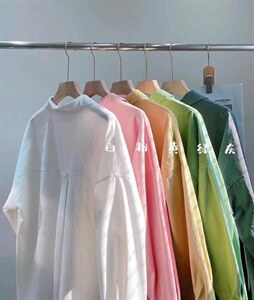 80646#糖果系大版衬衫外套 面料108*56洗水,女装衬衫,NARDTREE