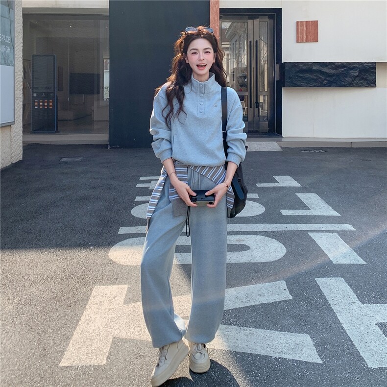 26春季新款卫衣三件套6671-P185-K298,女装套装/套裙,2C317