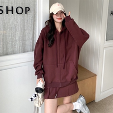 【现货】酒红色休闲运动套装088-7703P145K198，女装套装/套裙，2C088