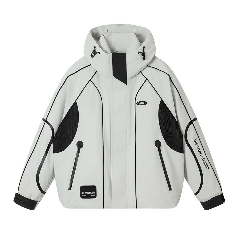 美式加厚保暖羽绒服男女冬季重磅潮牌情侣外套复古机车风719，男装羽绒服，电商A234