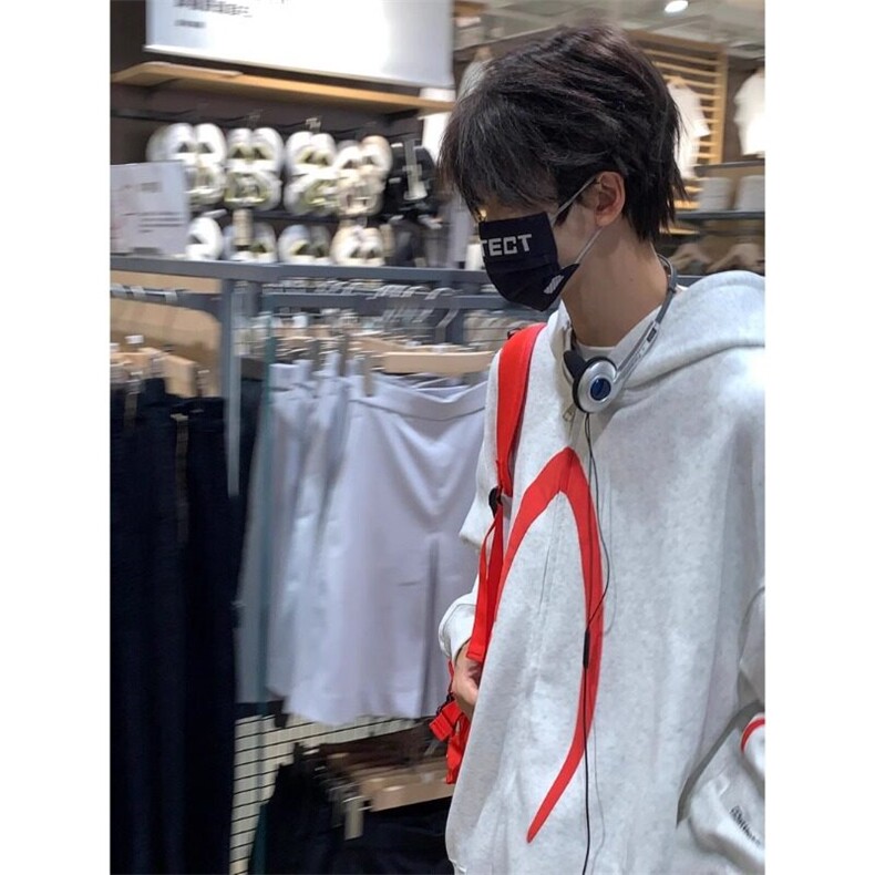 花灰色开衫连帽卫衣美式外套潮牌痞帅情侣上衣WY148特P53,女装短外套,星座908-1