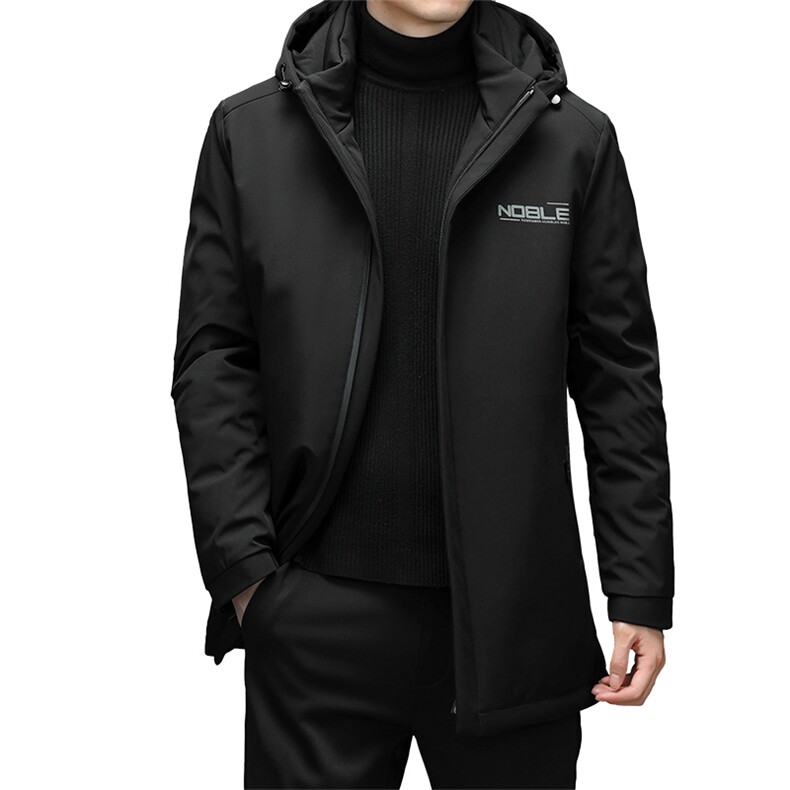 冬季新款中年可脱卸羽绒服爸爸装加厚保暖男装外套DFLDY1020-P300,男装羽绒服,电商B212（原钱塘6029）