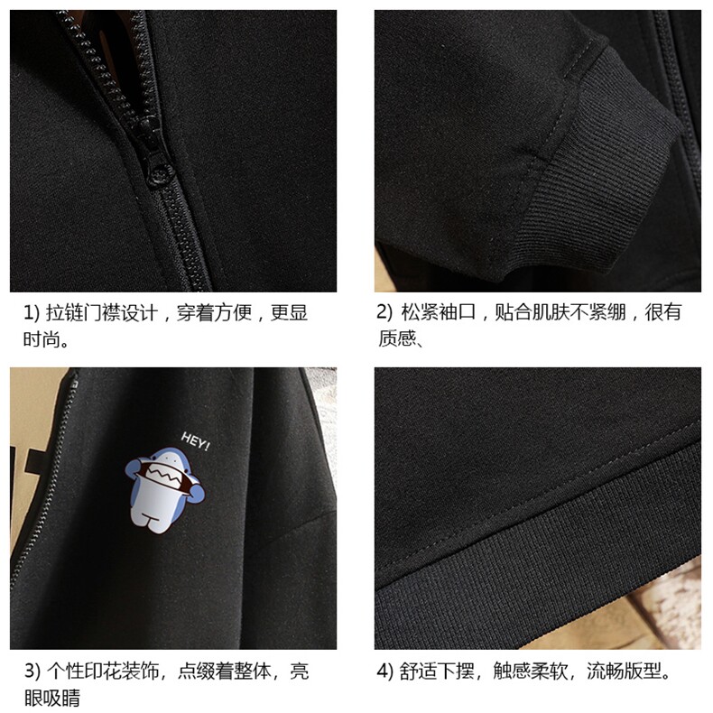 KS21167-P38加绒款-P43连帽开衫卫衣男运动外套大码班服砖墙,男装卫衣,电商A040A
