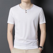男士短袖t恤夏季男士圆领上衣服半袖体恤潮流休闲男装t桖衫，男装T恤，电商B212（原钱塘6029）