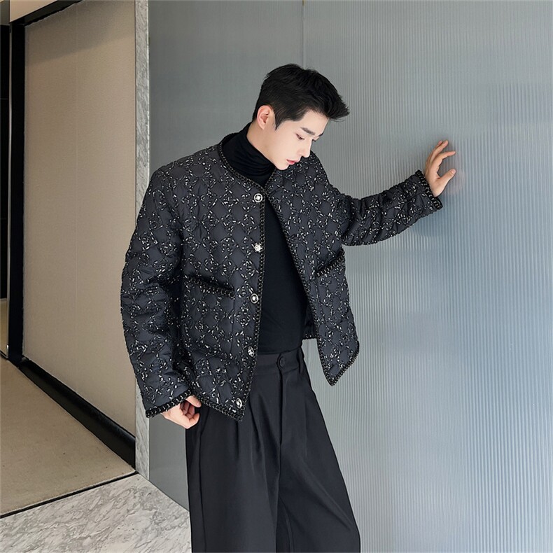 韩版小香风轻薄棉衣男,男装棉衣,星座1009（原B233）