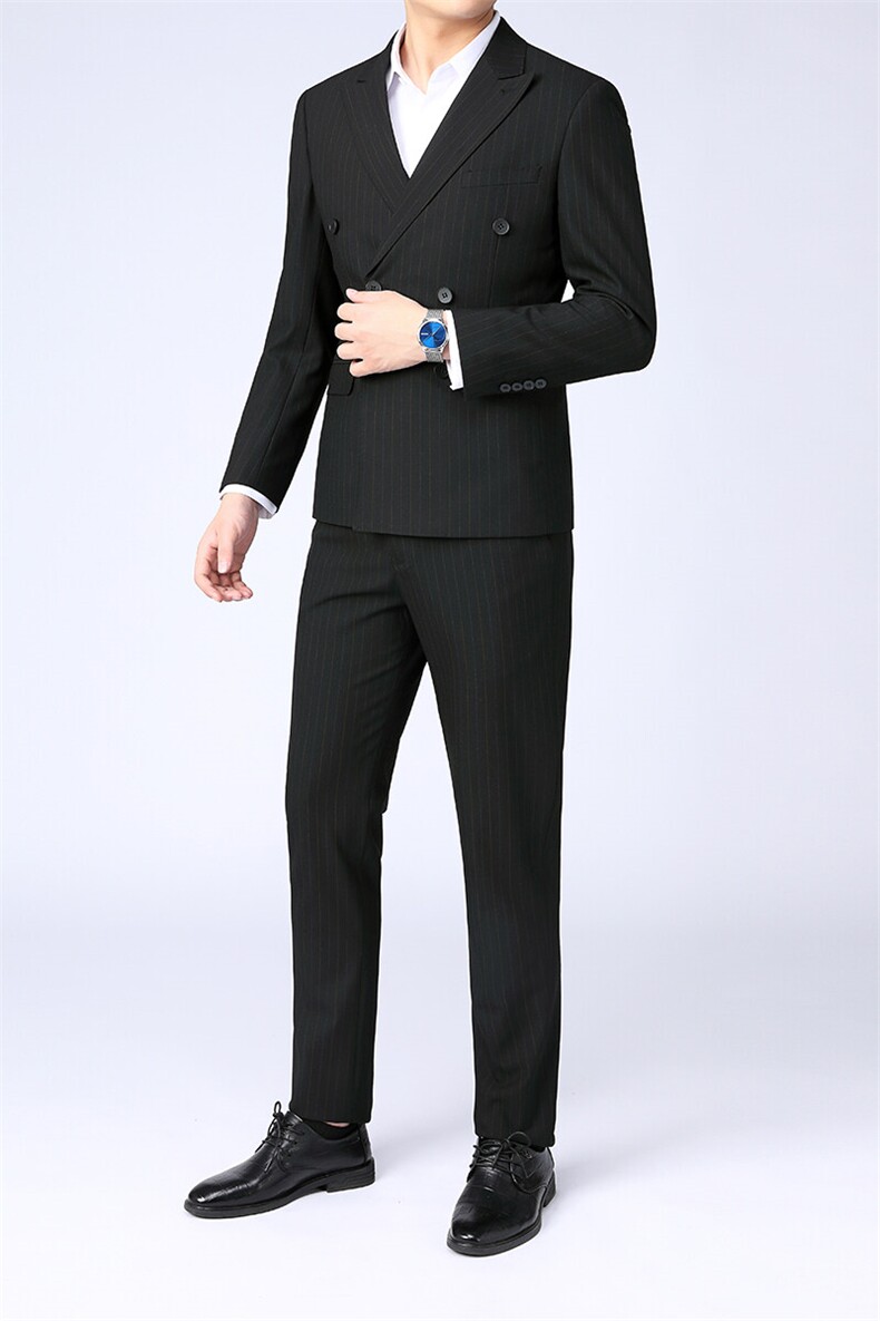 GDN5166四季款新款男士礼服西装修身商务休闲男装西服三件套装,男装西服套装,电商B360