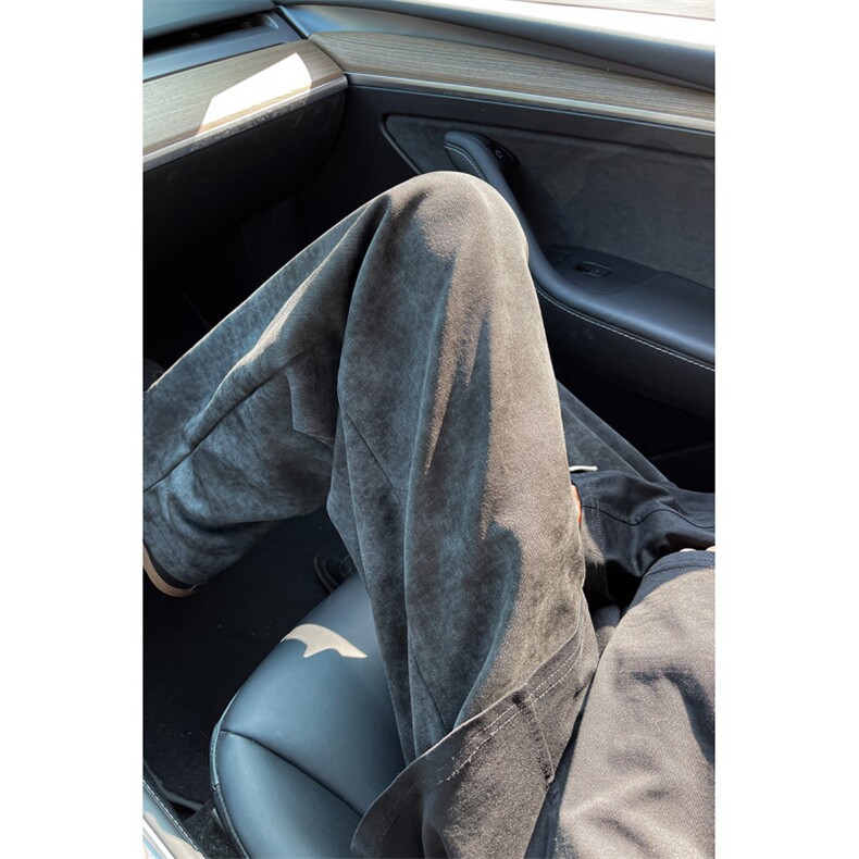 8XL-M休闲裤男复古做旧扎染卫裤特大码裤男裤脏脏裤K985P50控78,男装休闲裤,电商D206-1