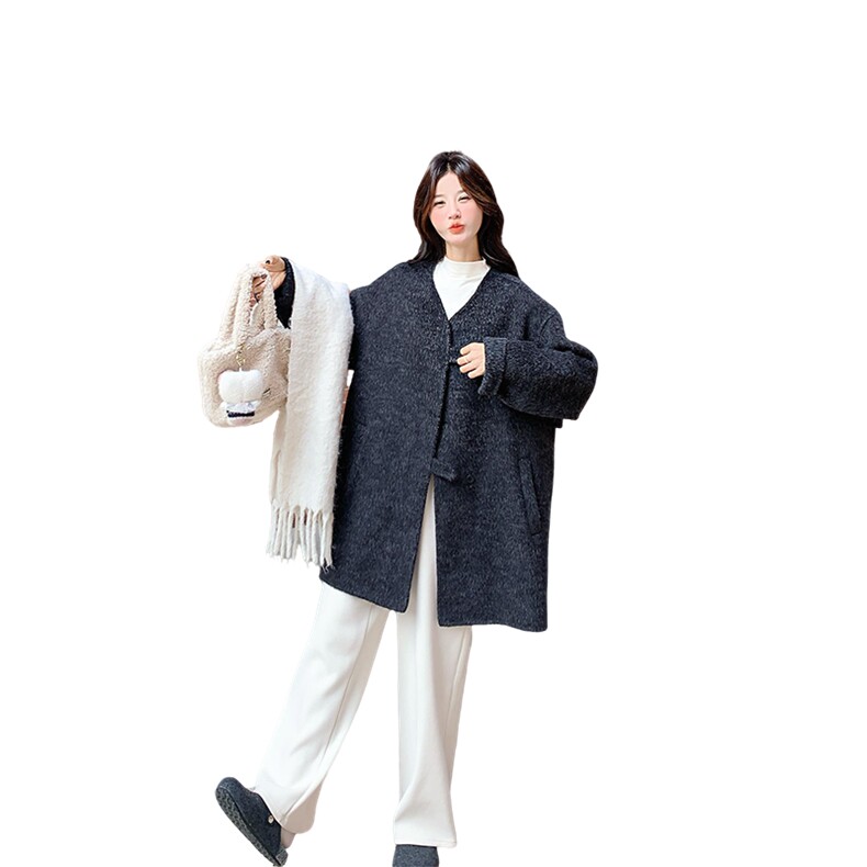 2025新款韩版毛呢外套2b082-2221-p285-k428,女装毛呢外套,2B082