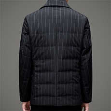 V1253钱塘2020-3羽绒服冬季白鸭绒男士冬季外套加厚保暖P265，男装羽绒服，钱塘207-3